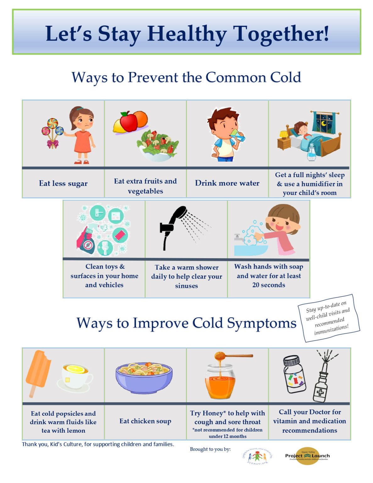 What To Give Toddler To Prevent Colds